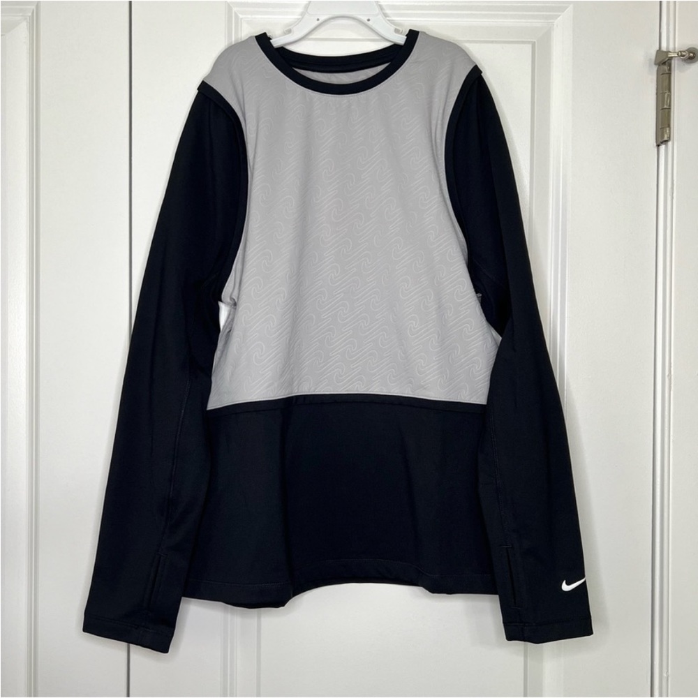 Nike Pro Dri-FIT Big Kids' (Girls) Long-Sleeve Training Top - Picture 6 of 14